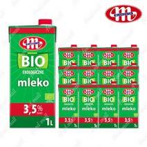 믈레코비타 유기농 (3.5%) : 멸균우유 1000ml, 12개
