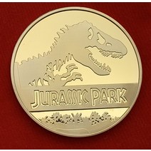 동전수집책 미국 쥬라기 공원 공룡 금 동물 기념 동전 수집 생일 크리스마스 이빨 요정 선물