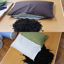 연질 빨대베개 - 바이오칩베개 (병원침대커버용), 퍼플그레이