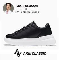 [아키클래식] ::: 스테디 셀러 ::: 소가죽 기능성 운동화. 블랙