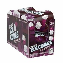 아이스브레이커스 ICE BREAKERS 아이스큐브 블랙체리 껌 40개 (6통) Ice Breakers Cubes Sugar Free Gum with Xylitol Black Cherry 40 Count Pack of 6, 6개