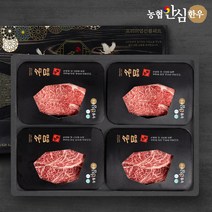 [정직하누] 1등급 ++1등급 농협안심한우 프리미엄 선물세트 1.6kg (등심400gX2EA 불고기400gX2EA), ++1등급 등심/등심/불고기/불고기, 순차출고, 선물부직포가방포장 추가비용없음