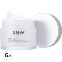 알엔더블유 히알루론 트리트먼트 인텐스 물광 수분 데이크림, 6개, 60ml