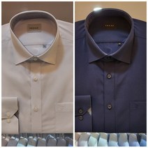 예작 솔리드 레이온 &폴리 구김적고 시원한 긴소매 일반셔츠 YJ2FBR902-WH.NY