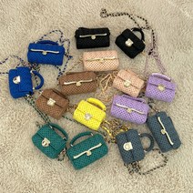 도두리 diy 망스티치 뜨개질 코바늘 가방 키트 패키지 만들기 - 루카, 루카 12cm, 코발트매직