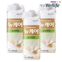 대상웰라이프 뉴케어 구수한맛 완전균형영양식, 10개, 200ml