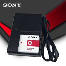 카메라 배터리 1pc/lot 소니 오리지널 NP-BG1 NP BG1 FG1 DSC W120 T20 T100 HX30 + 충전기, 한개옵션0