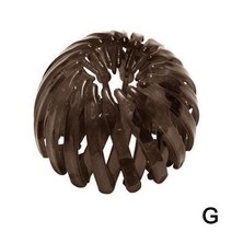 강아지 고양이 애견 장난감 인형 Lazy Birds Nest Hair Pin 공 머리 Bird Tie Hairpin Plate High Ponytail Fixe 184aEA2e4, 18 R