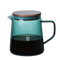커피그라인더붕규산염 유리 커피 컵 300ML/500ML 차 주스 물 내구성, 01 600ML