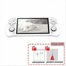 POWKIDDYRGB10 2023 뉴 Max2 40000 게임 레트로 오픈 소스 시스템 HD 핸드헬드 콘솔 50 인치 IPS 스크린 3D 로커, White+256G 40000 GAMES