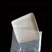 스펙플러스 포장용 비접착 뽁뽁이봉투 에어캡봉투 10X10cm 2000매, 1개, 투명