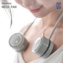 22년신상 롤타입 와이어넥 넥밴드 간편휴대용 선풍기 핸즈프리선풍기 무풍선풍기, 아이스그린