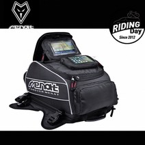 [라이딩데이] 백팩겸용 L 탱크백- 핸드폰포켓 대용량 방수소재 오토바이가방 MB018, 블랙