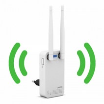 ipTIME 아이피타임 EFM네트웍스 EXTENDER-N300 4dbi안테나 무선영역확장기 무상 AS 2년
