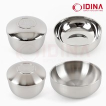 국산 경복 이중 한식기 업소용 밥그릇 식당 한정식 국그릇 밥그릇, 유광, 대