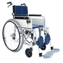 미키코리아 휠체어 등받이꺾기용 SKY-9 수동휠체어 가정용휠체어, 단품