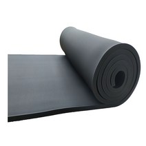 보온재 블랙 고밀도 PE폼 바닥단열재 접착식롤 발포지, 뒷면접착타입 두께 20mm 1Mx7.3M