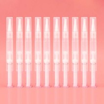 큐티클 오일펜 용기 3ml, 10개, 혼합색상