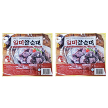 판매자 햇살누리 상품 맛나진 순대 1kg x 2개, 4개