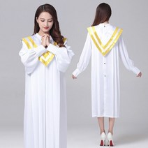 성가대복 성가대가운 찬양 현대 의류 크리스찬 교회 합창단 성자 의상 여성 성직자 가운 시 클래스 서비스 수녀 노래 AliExpress, design 8+S