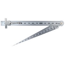 SHINWA 직자부착형 테이퍼게이지 700S-S 0-15 내경측정