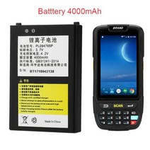 무선 바코드 스캐너 택배 PDA Pos 터미널 장치 Freeshipping 배터리 날짜 수집기 4000mAh 4200mAh 4800mAh, [01] 4000mAh for PL40