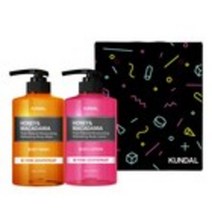 쿤달 바디 선물세트 2구 핑크그레이프프룻향, 1세트