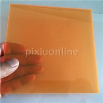 셀프장판 붙이는 소프트콘크리트 타일형 한지 대리석무늬 장판1pc J583b 15*15cm 투명 아크릴 플레이트 시, 05 orange