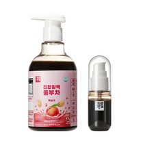 하루헛개 콤부차 복숭아 원액 농축액 액기스 400g + 휴대용용기, 4세트