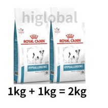 로얄캐닌 [정품] 하이포알러제닉 스몰독 1kg [최근제조상품], 7개, 2kg