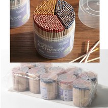 식당이쑤시개 업소용이쑤시개 /원통컬러 450개입 10통