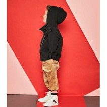 [리틀스텔라] (FSNFCGJ702M) 이월 지퍼 라인 포인트 후디 집업