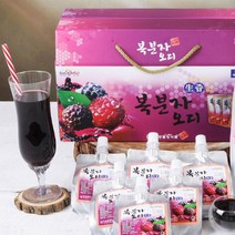 국산 눈에좋은 과일 복분자 오디 즙 착즙 110mlx10