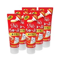 이나바 챠오츄르 튜브 참치 1BOX(80gX6개) (CS-151)