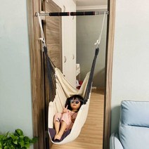 그네의자 흔들그네의자 원목 라탄 정원 의자, S