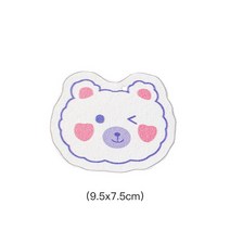 강한 얼룩 제거 목재 펄프 면 설거지 닦기 주방 스폰지 가정용 일 용품, 한개옵션1, 02 02