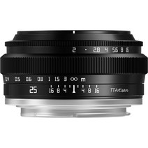 TTArtisan 티티아티산 25mm f2 단렌즈 니콘 소니 후지 캐논 크롭렌즈, 니콘 Z