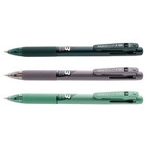 세이프티클립 3색볼펜 0.38mm 낱개 상품 X 4개 묶음, 미드나잇블루(L9094)