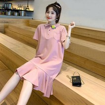 만삭촬영원피스 주수 빅사이즈 부드럽고 편안한 임산복