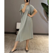 40대 50대 엄마옷 트리플 셔링 2022 여름 빅 사이즈 무드 스커트 고급감 프랑스식 부드러움