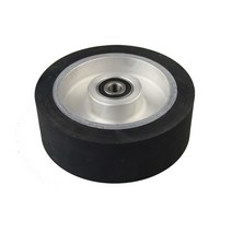 플랫 표면 고무 접촉 휠 벨트 그라인더 연마 세트 150x50mm, 03 For 6201 bearings