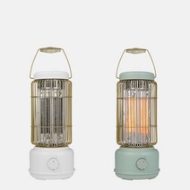 동계캠핑난로 감성난로 레트로 겨울캠핑 미니 난방 캠핑용 무시동 히터 온풍기 이동식, 다단-그린, 1