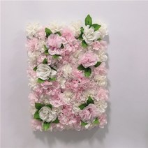 인테리어 조화 핑크 실크 장미 꽃 벽 웨딩 장식을위한 꽃 꽃 벽 babyshow 웨딩, 9, 40x60cm