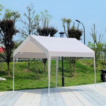 조립식 천막 쉘터 간이 차고 주차 전원주택 주차장 단독주택 야외 차양막, 천막+프레임, 조립식천막 4x6M