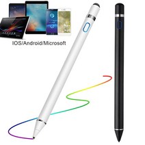 액티브 스타일러스 펜 정전식 터치 스크린 블랙뷰 탭 8 8E 크로스콜 Core-T4 INOI TCL NXTPAPER 10S 10 TABMAX TABMID용, [01] WHITE