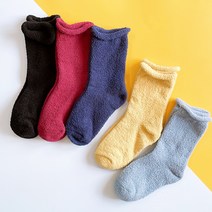 코코비도로시 유아동 겨울 수면양말 탁텔양말 비비드 컬러 1족