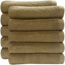 다주타올 뉴 심플 무지 수건 150g 30수 면사, 브라운, 10개