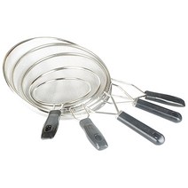 업소용 스텐 건지기 12종 모음 조리기 아미 A형 B형, B망(거친망), 2호 19cm