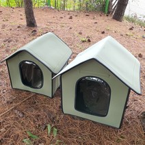 길고양이 길냥이 고양이 겨울집 집 야외급식소