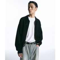 INSILENCE 스카시 집업 카디건 BLACK Scasi Zip-up Cardigan
